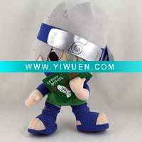 Wholesale Wholesale Naruto Hatake Kakashi DOLL Plush Toy Anime Cosplay Gift F048