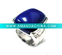 Wholesale fashion silver ring with stone