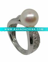 Wholesale fashion silver ring