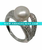 Wholesale fashion silver ring