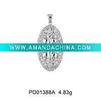 Wholesale New sterling silver charm pendant