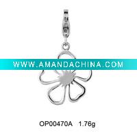 Wholesale Fashion 925 sterling silver jewelry/charm pendant