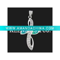 Wholesale silver opal pendant, charm