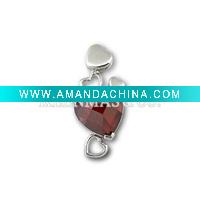 Wholesale Hot! !wholesale 925 sterling silver jewelry, fashion jewelry, fashion silver pendant with unique cz stone, welcome OEM or ODM o