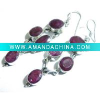 Wholesale silver earring , sterling silver jewelry , gemstone jewelry
