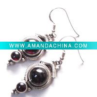Wholesale silver earring , sterling silver jewelry , gemstone jewelry