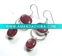 Wholesale silver earring , sterling silver jewelry , gemstone jewelry