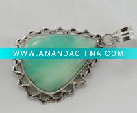 Wholesale Sterling Silver Pendant, Semiprecious Pendant