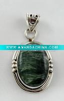Wholesale Sterling Silver Pendant, Semiprecious Pendant