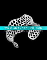 Wholesale Large Silver Bangle , cocktail jewelry