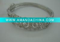 Wholesale fashion silver bangle