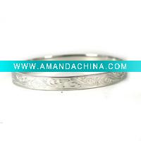 Wholesale Popular design 925 sterling silver bangle