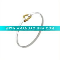 Wholesale fashion Silver Bangle , 925 sterling silver jewelry