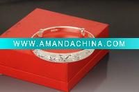 Wholesale MYSHINE 2011 new arrival chinese silver bangle