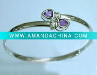 Wholesale Popular design 925 sterling silver bangle