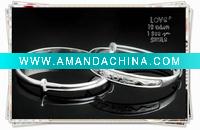 Wholesale lovely baby 990 silver bangle