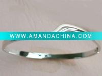 Wholesale Popular design 925 sterling silver bangle