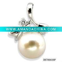 Wholesale 925 silver pearl bracelet/bangle DR7000039P By PayPal