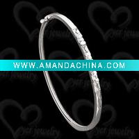 Wholesale 2010 fashion wholesale 925 sterling silver bangle