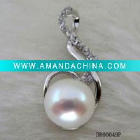 Wholesale 925 silver pearl bracelet/bangle DR7000049P By PayPal