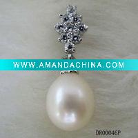Wholesale 925 silver pearl bracelet/bangle DR7000046P By PayPal