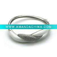 Wholesale Fashion design 925 sterling silver bangle hot sell