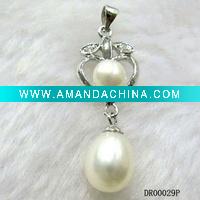 Wholesale 925 silver pearl bracelet/bangle DR7000029B By PayPal