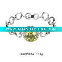 Wholesale 2011 New Design 925 Sterling Silver Fashion Bracelet with CZ