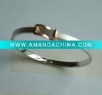 Wholesale Popular design 925 sterling silver bangle