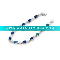 Wholesale FASHION 925 SILVER BRACELET WITH OPAL