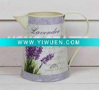 Wholesale Lavender Design Metal Flower Pot