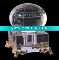 Wholesale global crystal ball,3D laser crystal ball