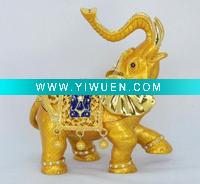 Wholesale elephant pewter jewelry box