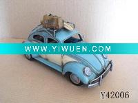 Wholesale Antique Blue/White Beetle(Antique Car Model)