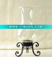 glass stand candle holder