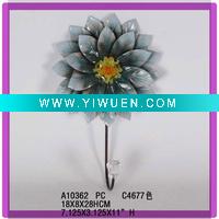 Great promotion metal decorative flower hanging hook