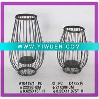 Great deal metal glass candle holder