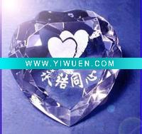 glass crystal diamond purple