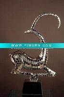 Wholesale Round Disk Stainless Steel Deer