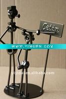Wholesale metal craft figurines metal teaching model unique new Christmas gift
