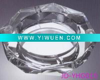 Wholesale beautiful glass octagonal ashtray