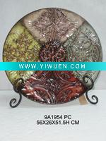Wholesale metal circle charger for table decor
