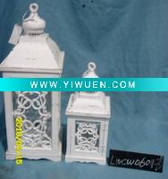 Wholesale shabby chic outdoor candle lantern