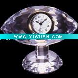 Wholesale Crystal glass desk Clock