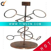 Wholesale Double Side Wire Wine Display rack
