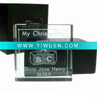 Wholesale gift crystal cube