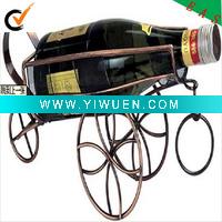 Wholesale Antique Handcart Wine Rack