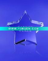 Wholesale Antique Crystal Star Paperweight