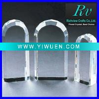Wholesale High quality engraved crystal blank block