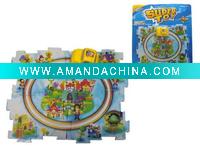 Wholesale New Wind Up Railway Car Set OC083410